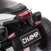 Moto Elettrica per Bambini 6V con 3 Ruote Rosso