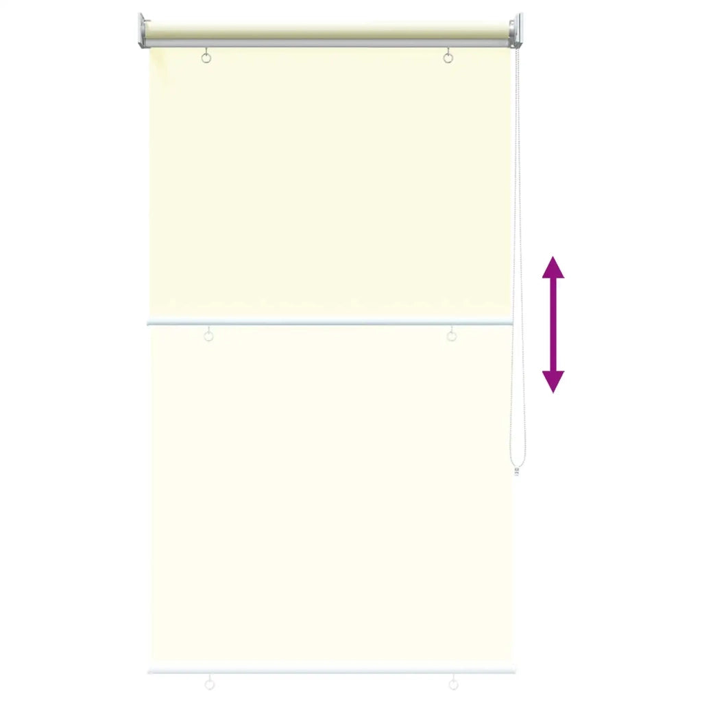 Voletta a rullo | Tenda a rullo con protezione UV Crema 60 x 230 cm Poliestere
