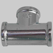 RACCORDO A TEE OTTONE CROMATO  1 x 1 x 1     MADE IN ITALY