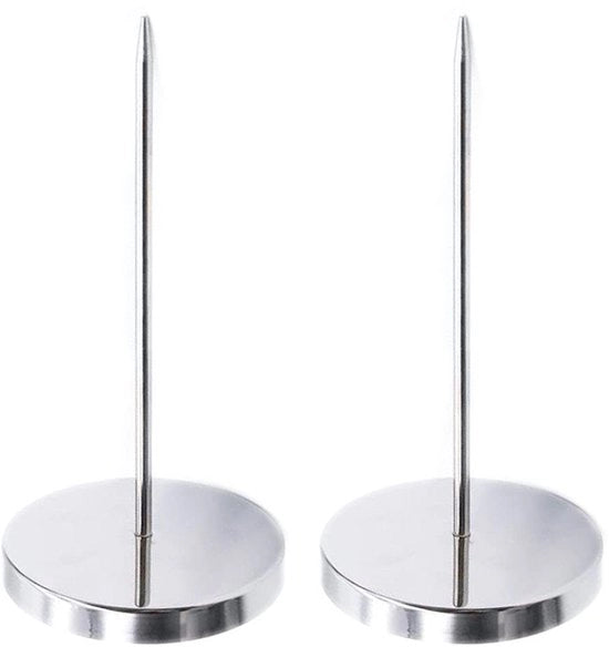 Sostegno per ricordo - Metallo di alta qualità - 2 pezzi - 14 cm