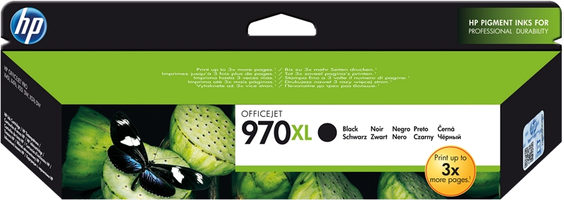HP Cartuccia originale inchiostro nero ad alta capacità 970XL