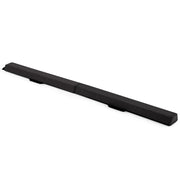 Trave di equilibrio pieghevole 210 x 15 x 7 cm portatile antiscivolo design moderno pelle scamosciata nera EVA 20_0018143