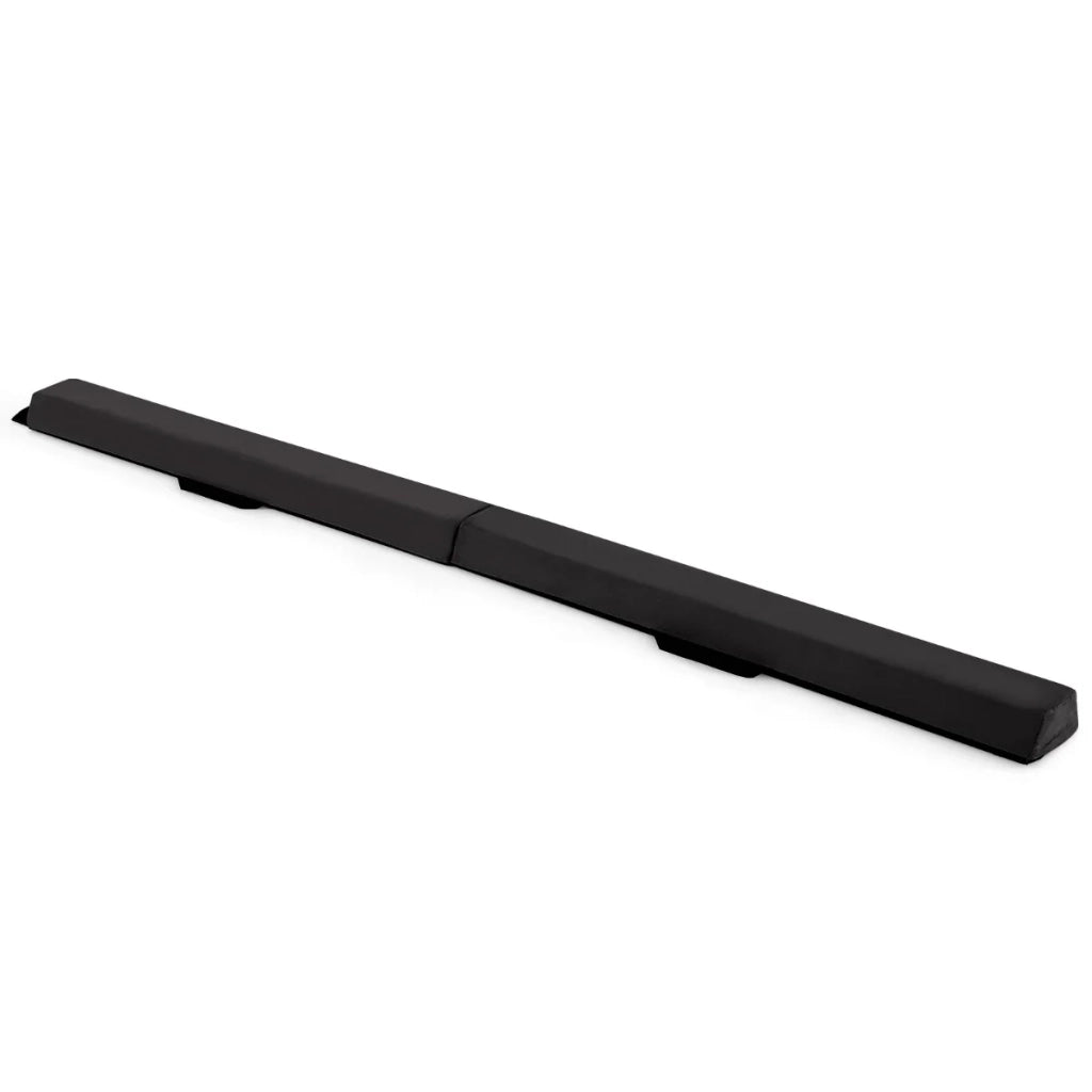 Trave di equilibrio pieghevole 210 x 15 x 7 cm portatile antiscivolo design moderno pelle scamosciata nera EVA 20_0018143