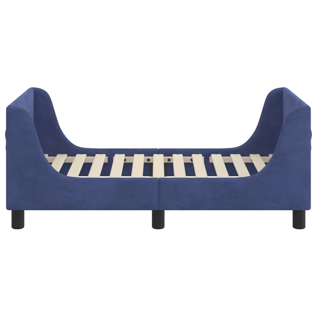 Struttura letto per bambini con testata-Giroletto per bambini Blu Polizia 70 x 140 cm 459955