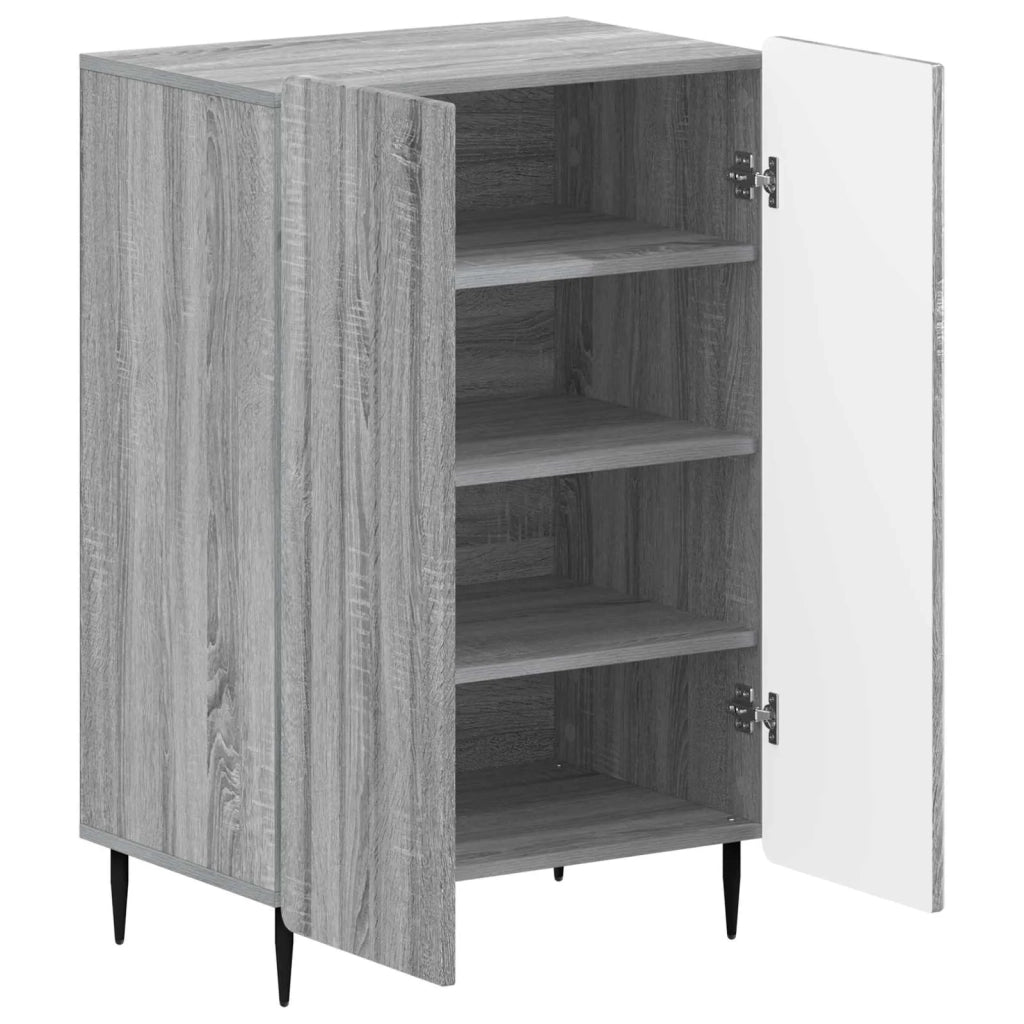 Mobile per scarpe ZWOLLE 59,5 x 39,5 x 91,5 cm Sonoma grigio 896431