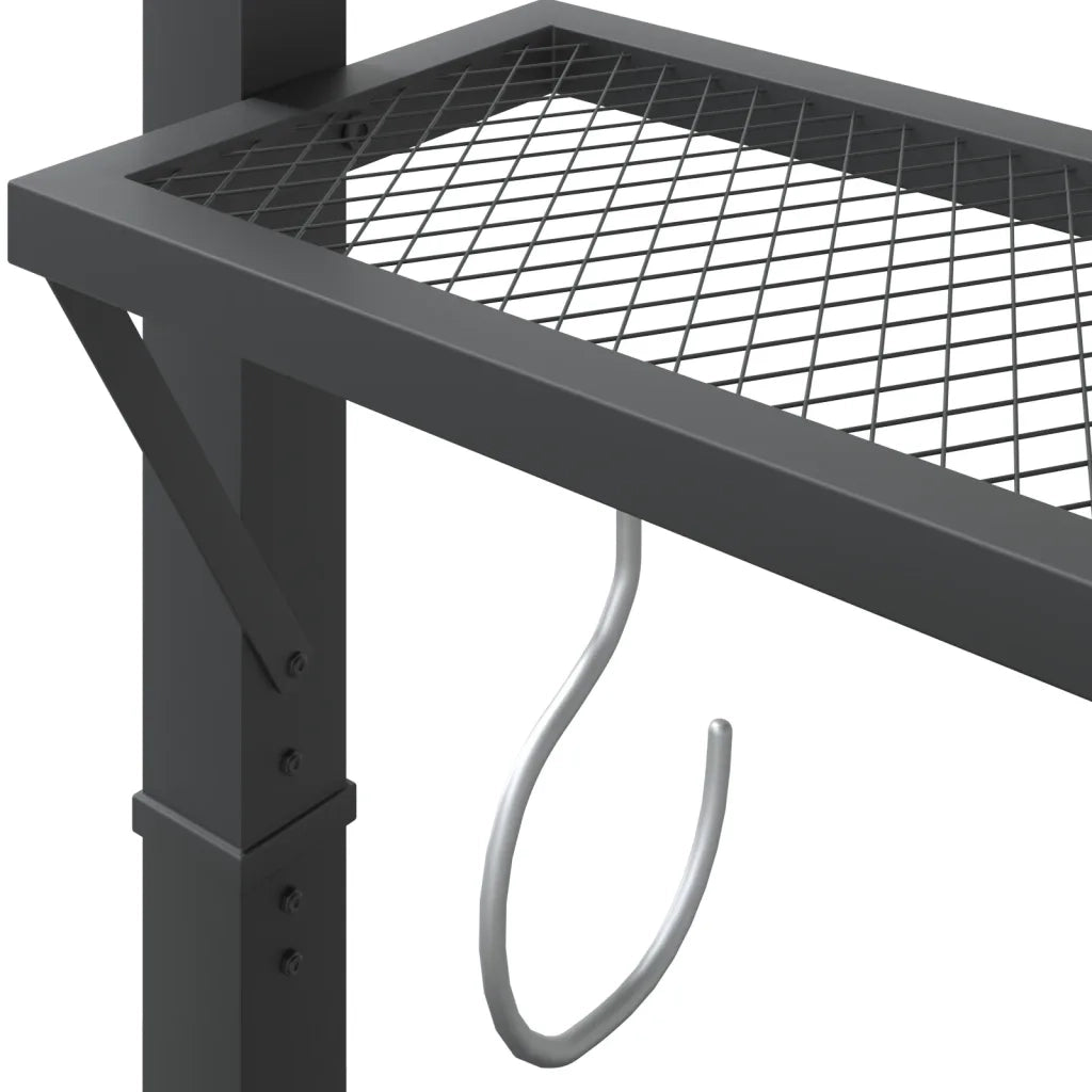 Gazebo | Pergolato con Tetto 220x110x200 cm Antracite