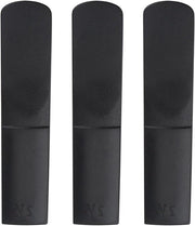 Set di Bocchini per Saxofono Alto in Plastica, 2.5, Set da 3, Nero
