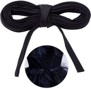Set da Sposa - Cravatta a Pizzo Nera - Stile Elegante - Unico Taglia - Ideale per Matrimoni - Materiale Satin - Adulti