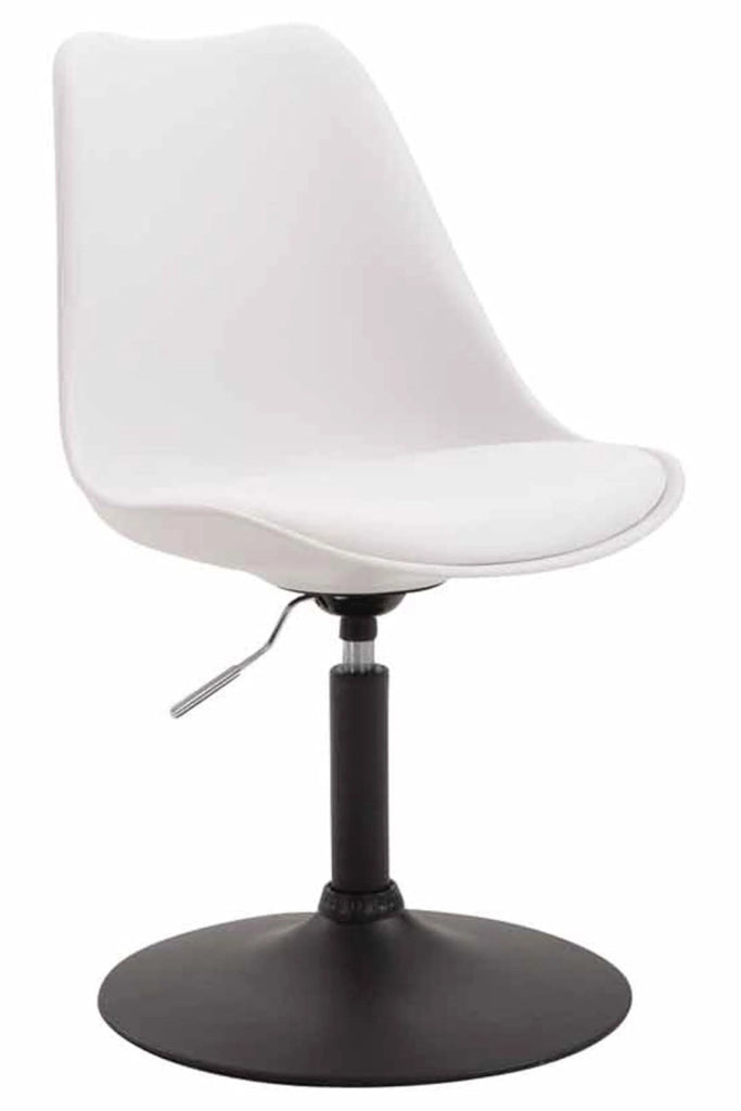 Set di 4 sedie da pranzo Maverick Plastic bianco,nero