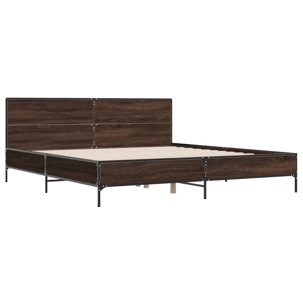 Giroletto Rovere Marrone 200x200cm in Legno Multistrato Metallo