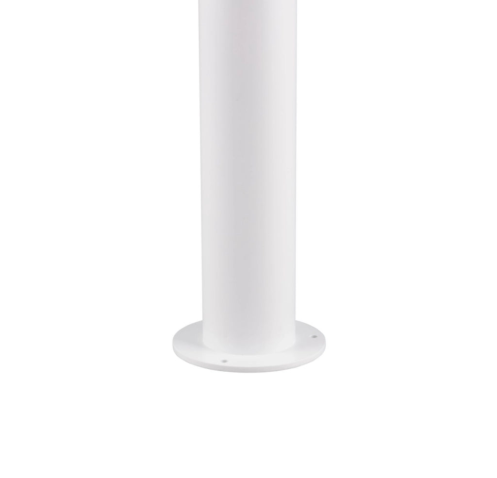 Paletto giardino bianco metallo 1xGU10 IP44 BENI Trio