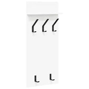 Appendiabiti a muro Bianco 40 x 10 x 90 cm Legno multistrato CFW1785935