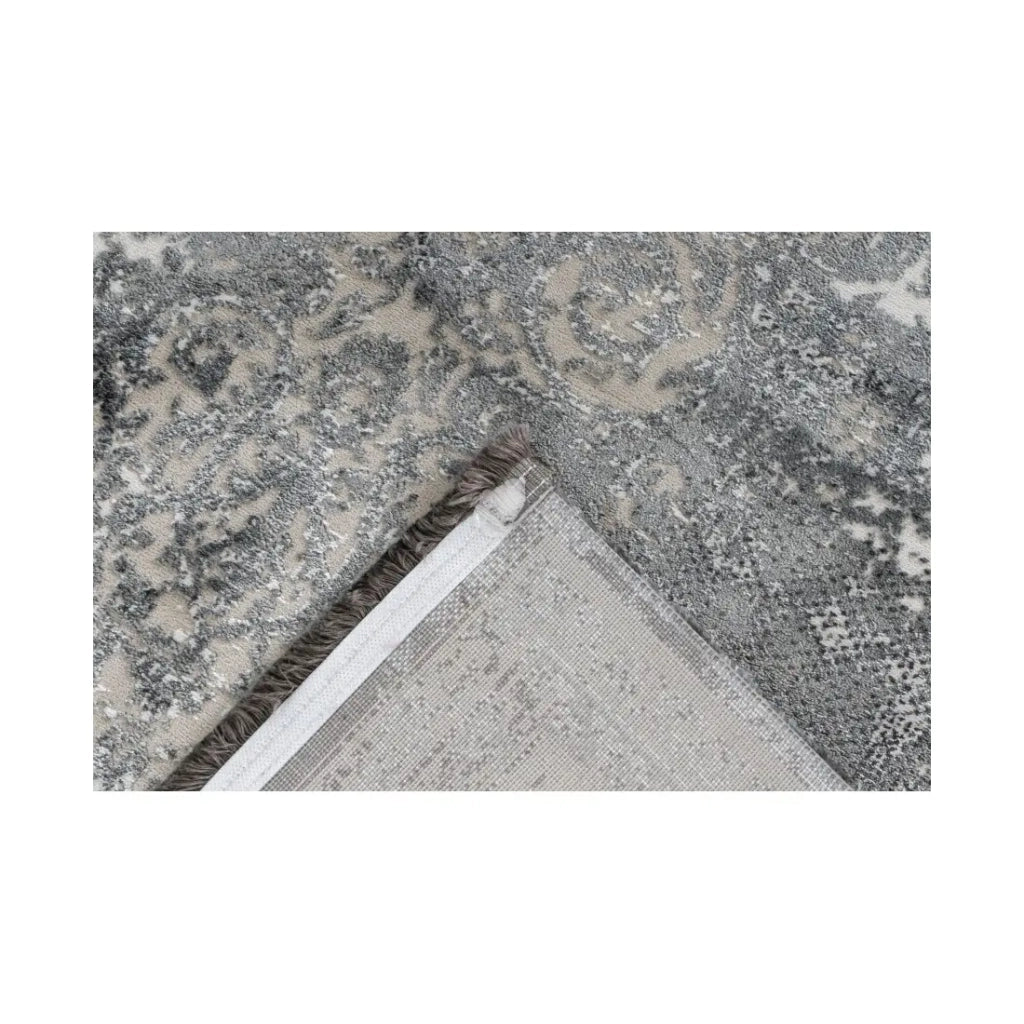 Tappeto 230x160cm, design E209E colore argento - Comfort ed eleganza per il tuo interno