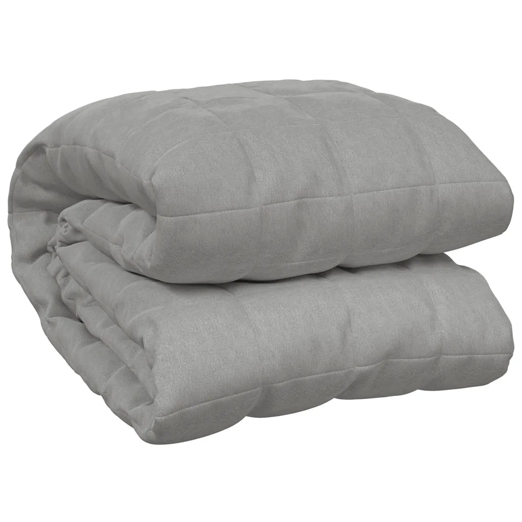 Coperta Ponderata Grigia 138x200 cm 6 kg Tessuto 350718