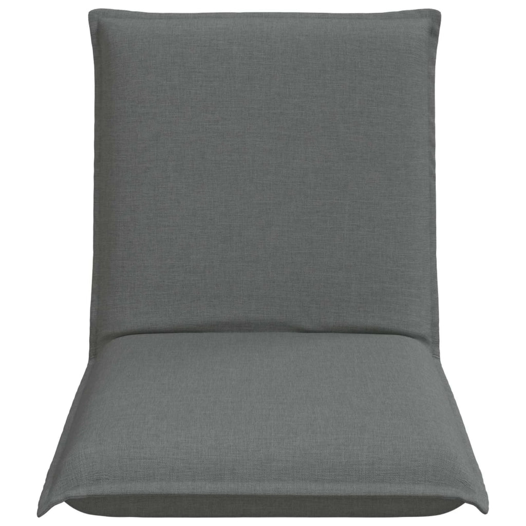 Sedia da Pavimento Grigio scuro 54 x 64 x 59 cm Tessuto 42028105