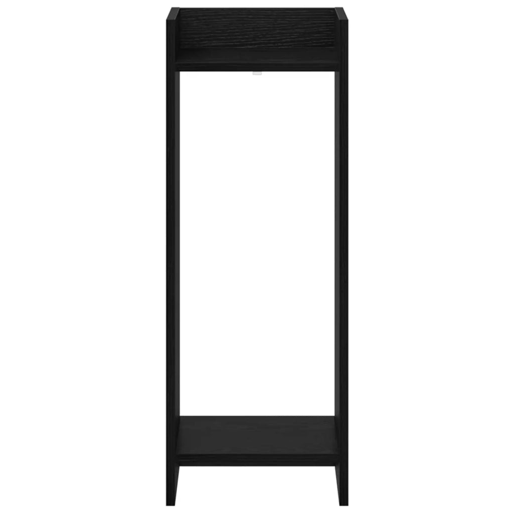 Supporto per piante Rovere Nero 30 x 30 x 80 cm 899580