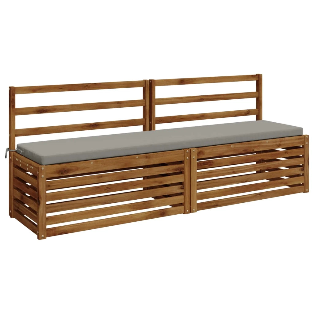 Cuscino per panchina SOEST 100% Poliestere Grigio 949176
