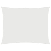 Parasole a Vela Oxford Rettangolare 2,5x3,5 m Bianco