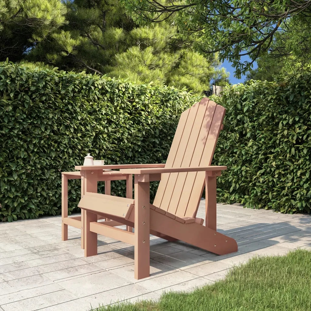Sedia da Giardino Adirondack Marrone HDPE cod mxl 16617