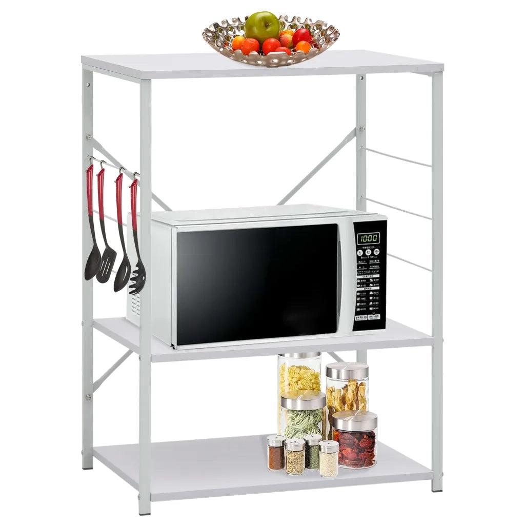 Mobile per Microonde Bianco 60x39,6x79,5 cm Legno Multistrato CFW5784541