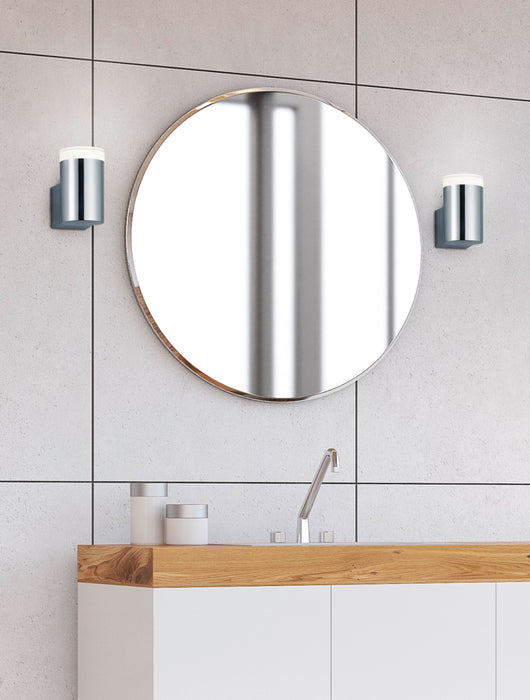 Applique da Interno a LED in Plastica Cromo