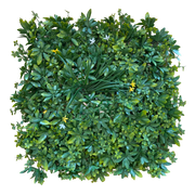 Pannelli Verde Verticale 50×50 cm Ultra-realistici e folti, per interno/esterno GIARDINO MISTO - Eternal Parquet