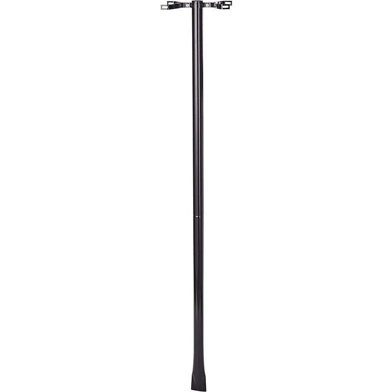 CASSETTA POSTALE SERIE AMERICA ROSSA 17 X 48 X H22  CON PALO DI SUPPORTO ALUBOX