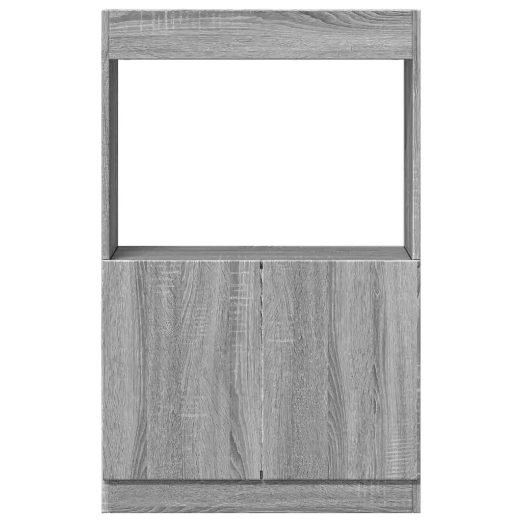 Credenza | Madia | Buffet da pranzo | Armadio da pranzo Grigio Sonoma 63x33x100 cm in Truciolato