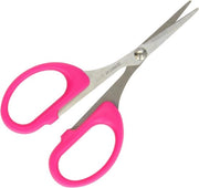 Scaletta silhouettistica con lame in acciaio inossidabile e manico in plastica rosso 104 cm - E-13101 00