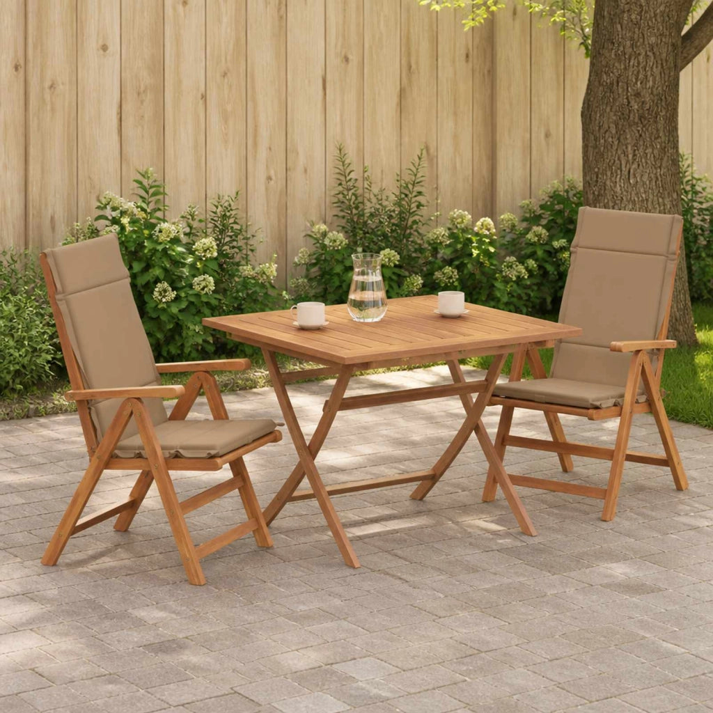 Cuscini per Sedia Alta in 2 Pezzi GEMERT 2 pcs 100% Poliestere 946432