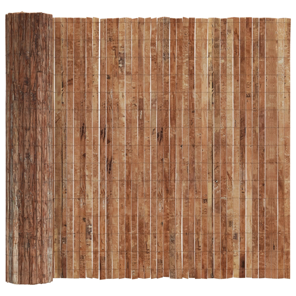 Recinzione in corteccia  400x150 cm