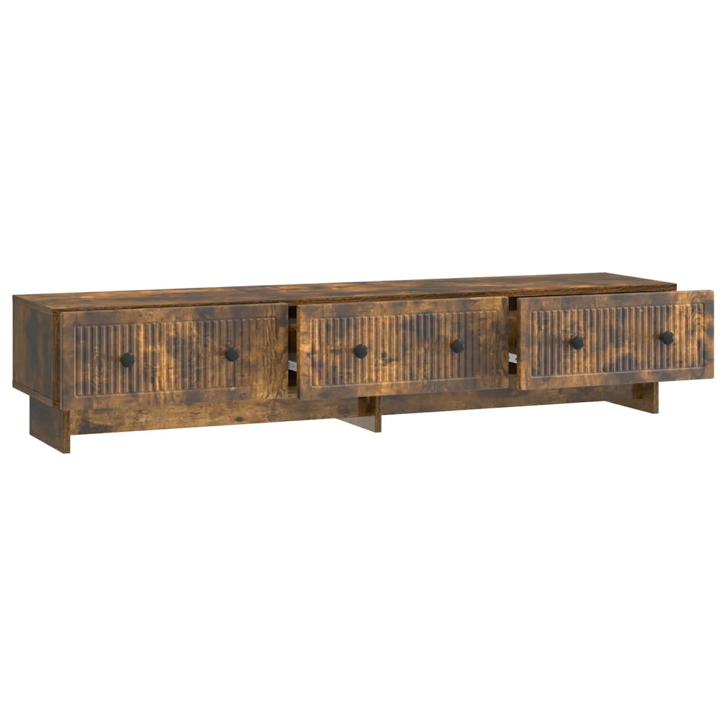 Mobile TV Rovere Fumo 147 x 34,5 x 30 cm Legno ingegnerizzato 894020