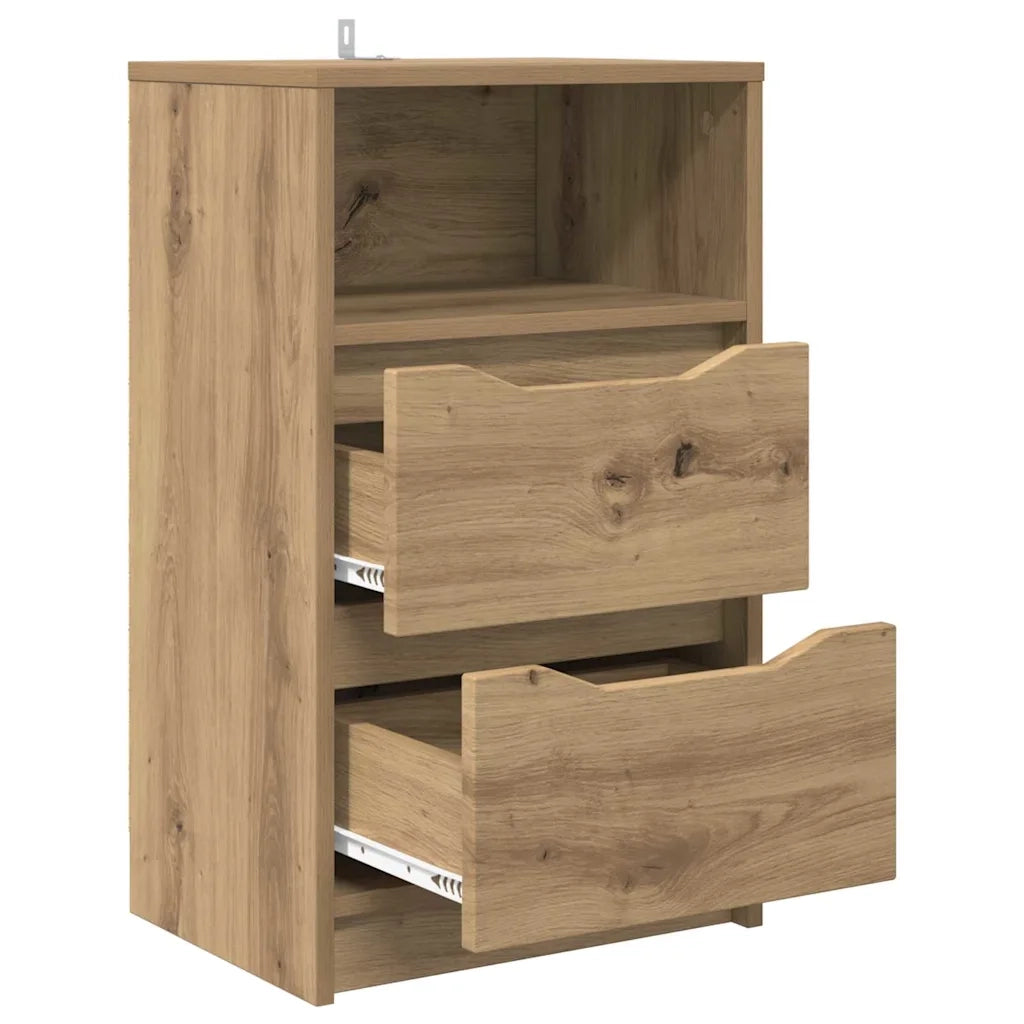 Comodino Rovere artigianale 40 x 30 x 467 cm Legno multistrato 888925
