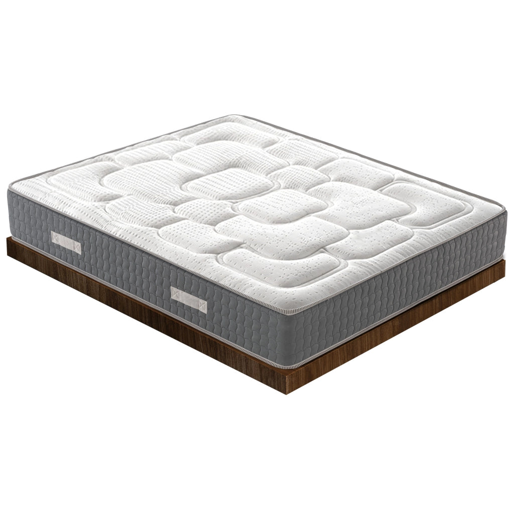 Materasso Piazza e Mezza 140x200 in Memory Foam - Alto 20 cm - 3 cm memory 9 zone differenziate - Ortopedico
