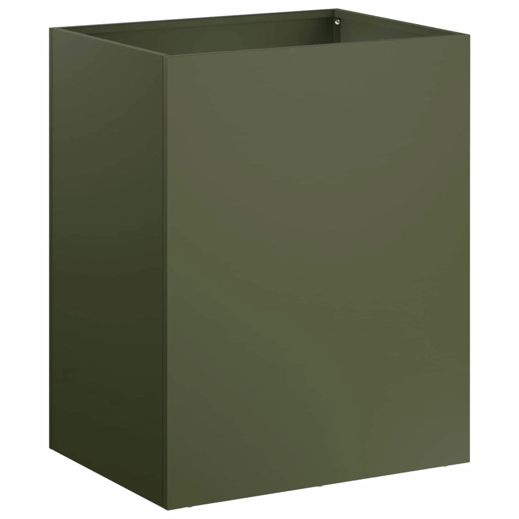 Vaso da giardino Verde Oliva 40 x 30 x 50 cm 8005490