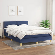 Giroletto a Molle con Materasso Blu 140x190 cm in Tessuto 3140535