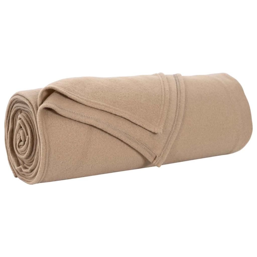 Coperta Cammello 210 x 140 cm Panno