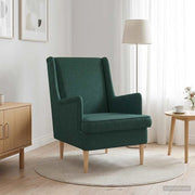 Poltrona Verde Scuro Tessuto 42029952