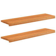 Tappeti per scale 2 pz 90 x 30 x 2 cm Marrone Chiaro 3446132