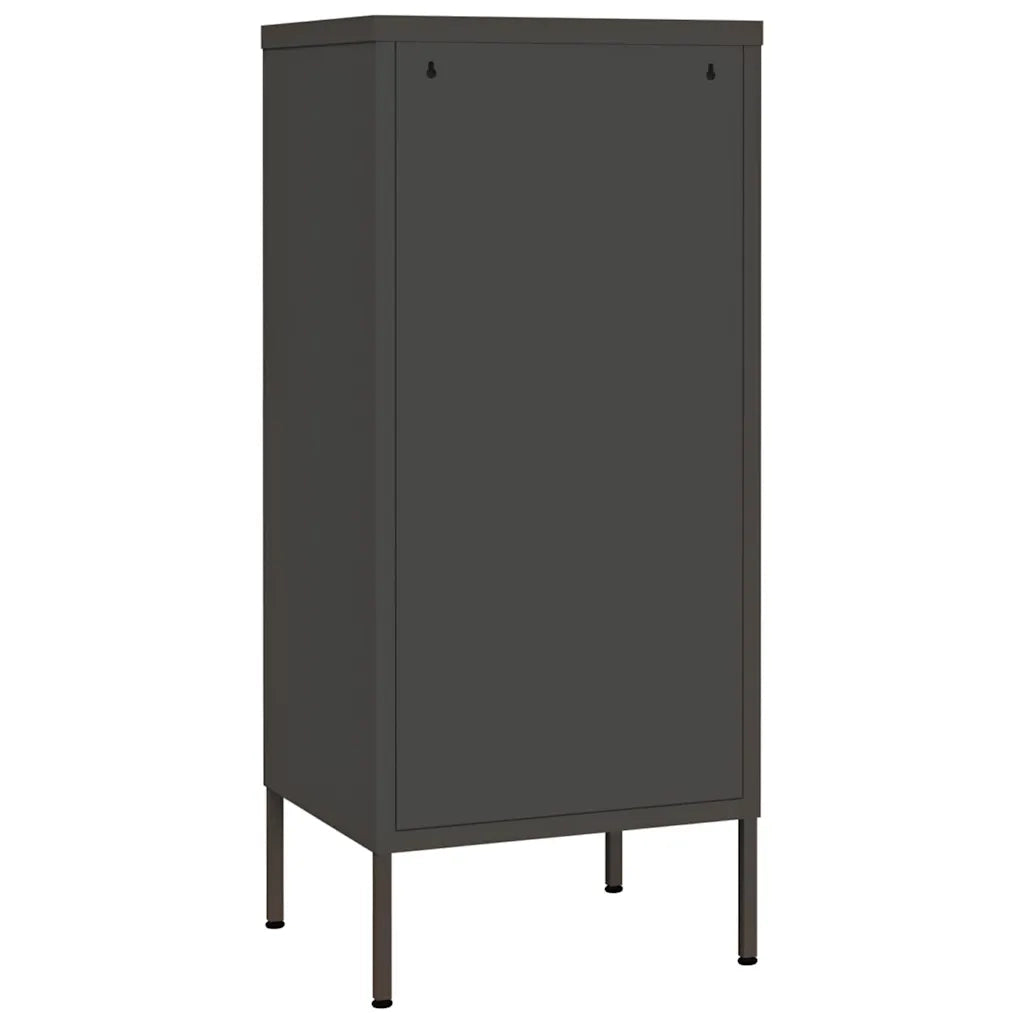 Armadietto Antracite 42,5x35x101,5 cm in Acciaio 336195