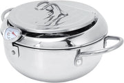 Frittoia Tempura stile giapponese - Facile da pulire - Mini 28 cm - Ideale per patatine fritte francesi