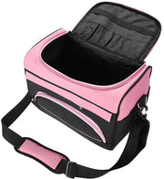 Borsa per capelli professionale con grande capacità - Borsa portatile per salone - Tas per capelli professionale multifunzionale - Materiale di alta qualità - Dimensioni: 34 x 21 x 25 cm - Borsa per cosmetici