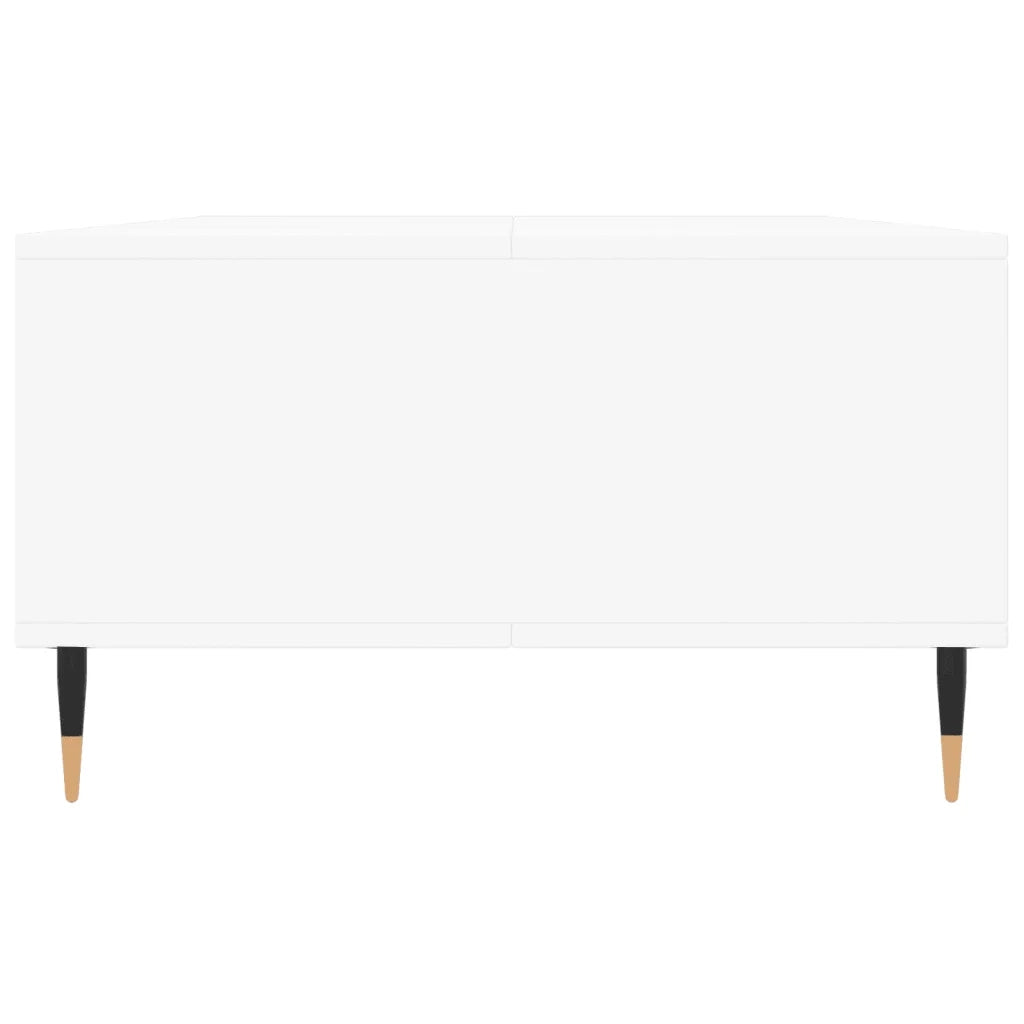 Tavolino da salotto | Tavolino da caff¨¨ | Tavolino da Soggiorno Bianco 104x60x35 cm in Legno Multistrato