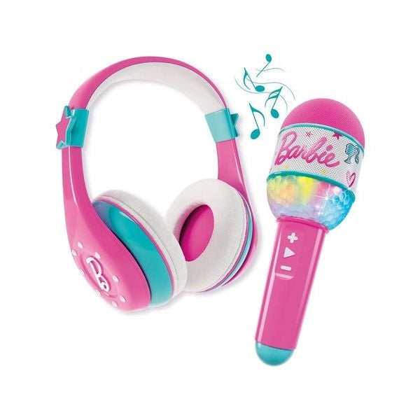 Microfono giocattolo lisciani 104468 barbie sound your style con cuffi