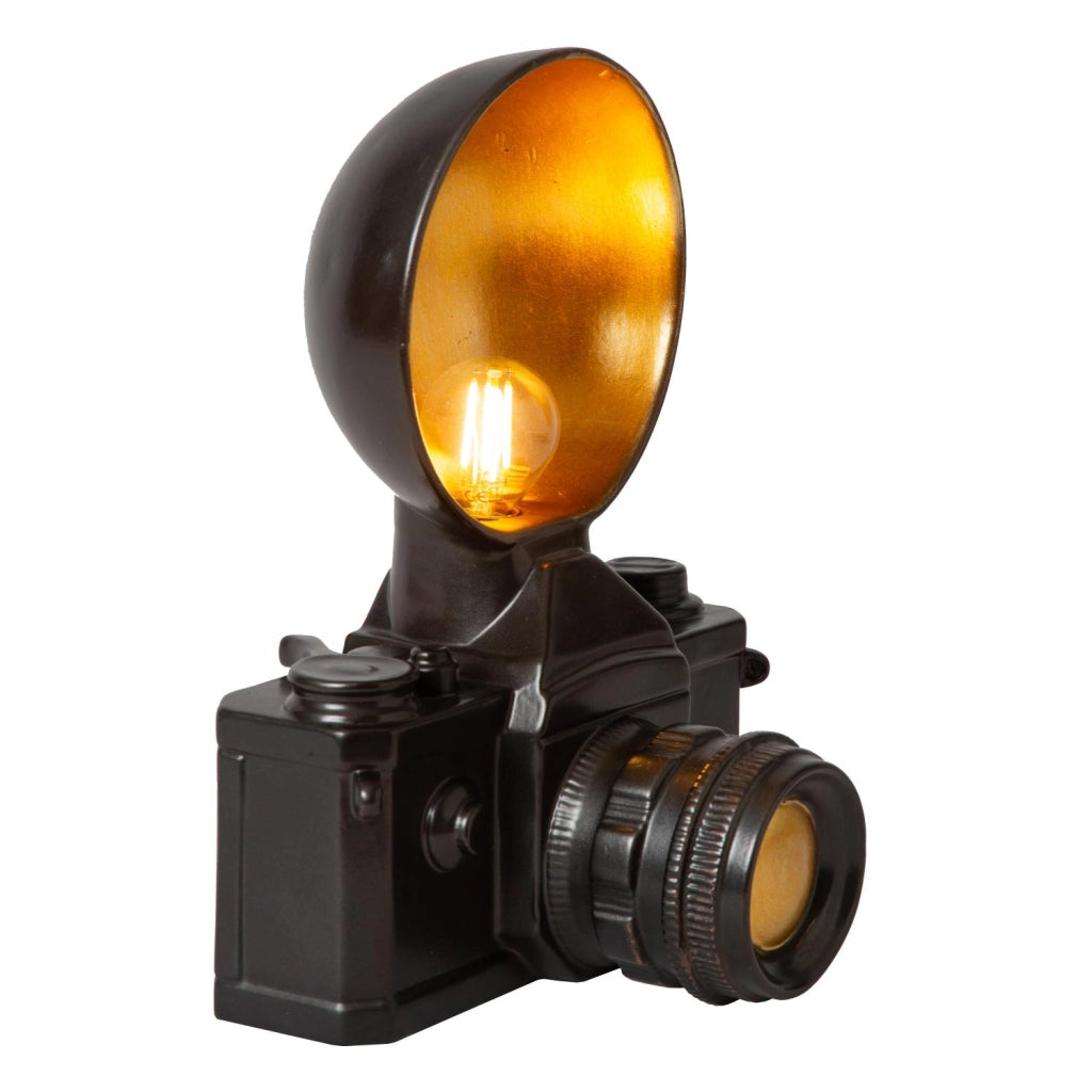 Lampada da tavolo retrò Camera nera 1xE14 Lucide