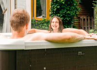 Vasca Idromassaggio da Esterno Spa Riscaldata 160x160x65 cm 6 Posti Wi-Fi Tribeca Smart