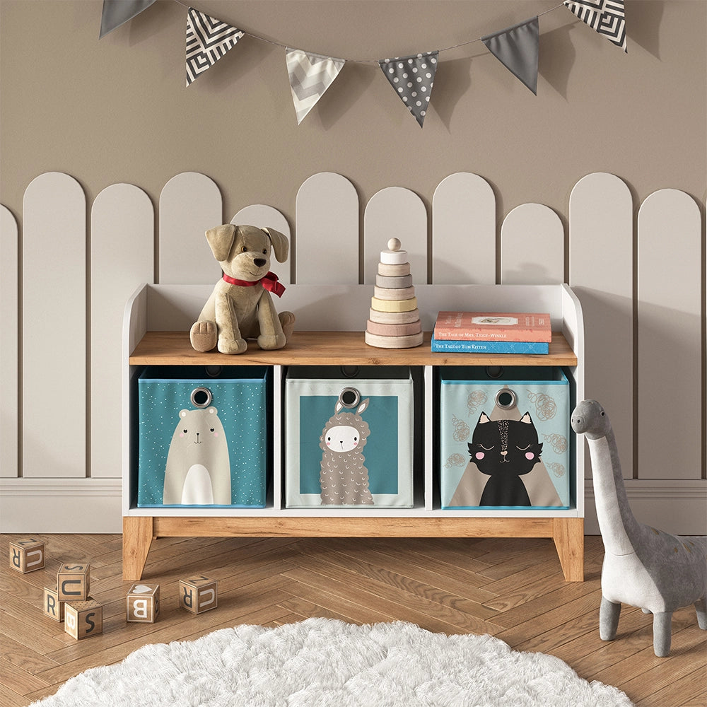 Vitalispa Panca per bambini Bianco/Artisan 107.2 x 63.8 cm