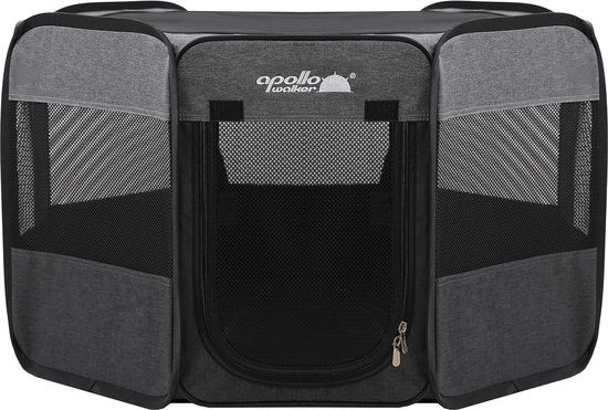 Cassa per Animali Portatile Ripiegabile per Piccoli Animali Cani, Gatti Inclusa Valigetta per Trasporto Box per Cani Copertura Esterna Tessuto Oxford Sistema Pop-up Interno ed Esterno