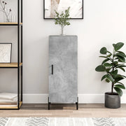 Credenza Grigio Cemento 34,5x34x90 cm in Legno Multistratocod mxl 103932
