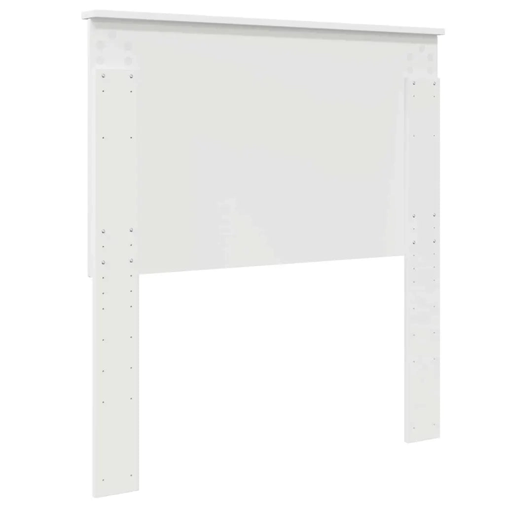 Testiera-Testata-Testiera Decorativa Bianco 80 cm Legno multistrato 563897